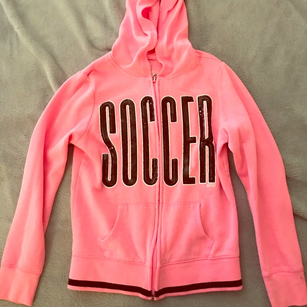 Justice soccer jacket